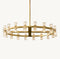 Akachon Round Chandelier 36"
