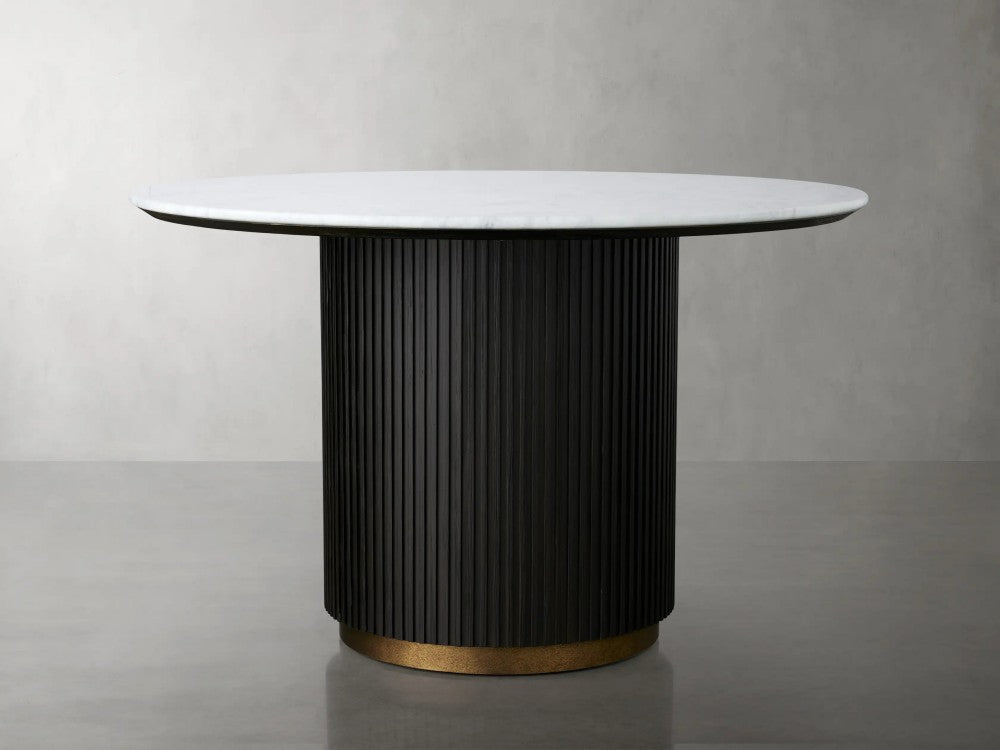Finnley Round Dining Table – Varenhome