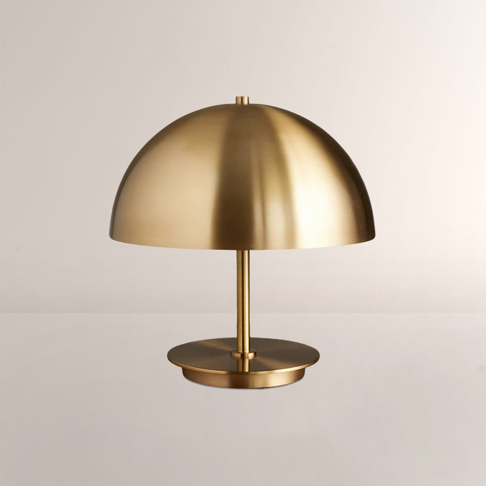 Malora Dome Metal Table Lamp,transitional classic dome lighting – Varenhome